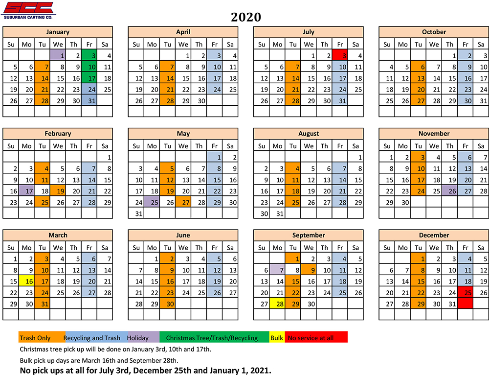 2020 village of brewster pickup schedule